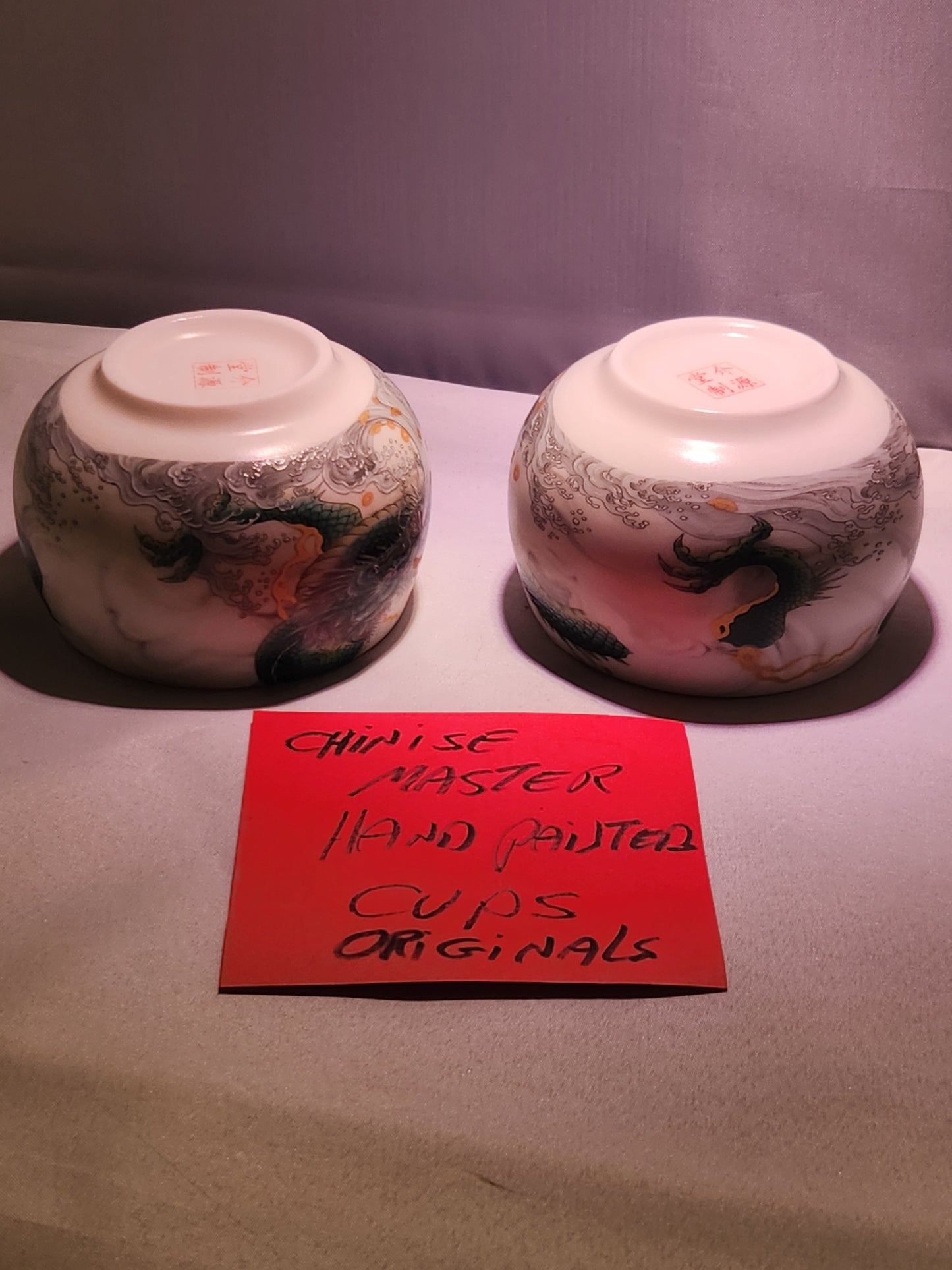 Chinese master tea cup collectors addition