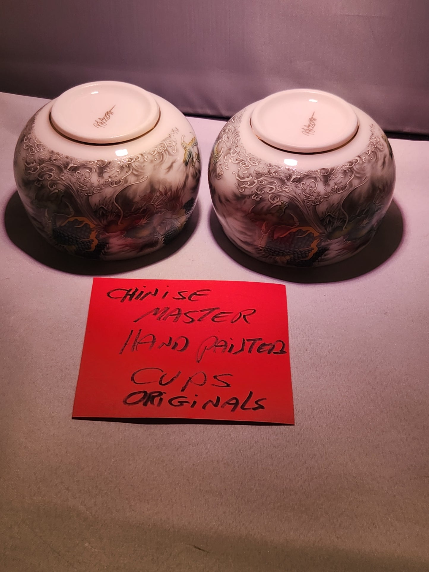 Chinese master tea cup collectors addition