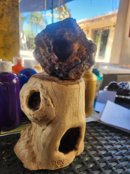 Row stone floright / calcite