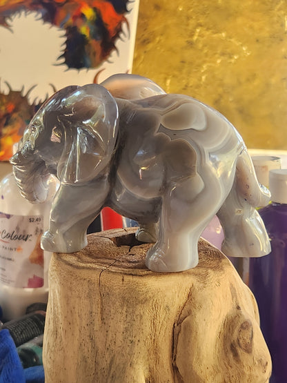 Carved stone